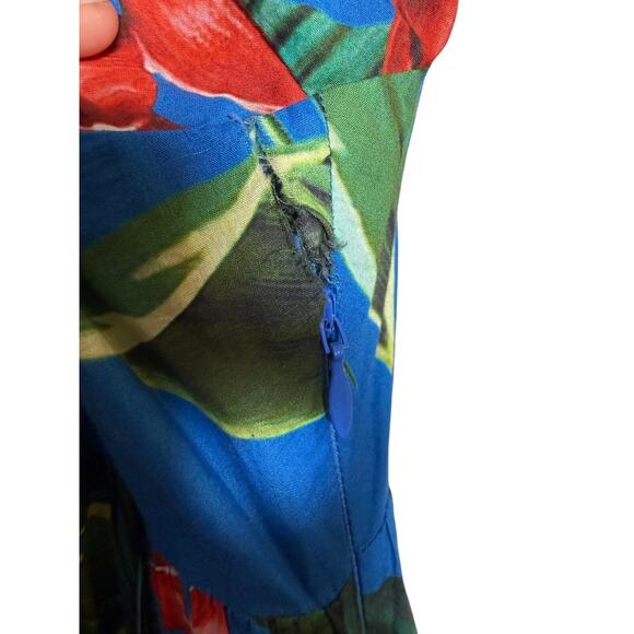 Farm Rio Dream Garden Midi Dress Sz. M - Picture 9 of 9